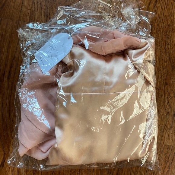 NWT PRETTY WISHES MAXI DRESS PINK - Picture 5 of 6